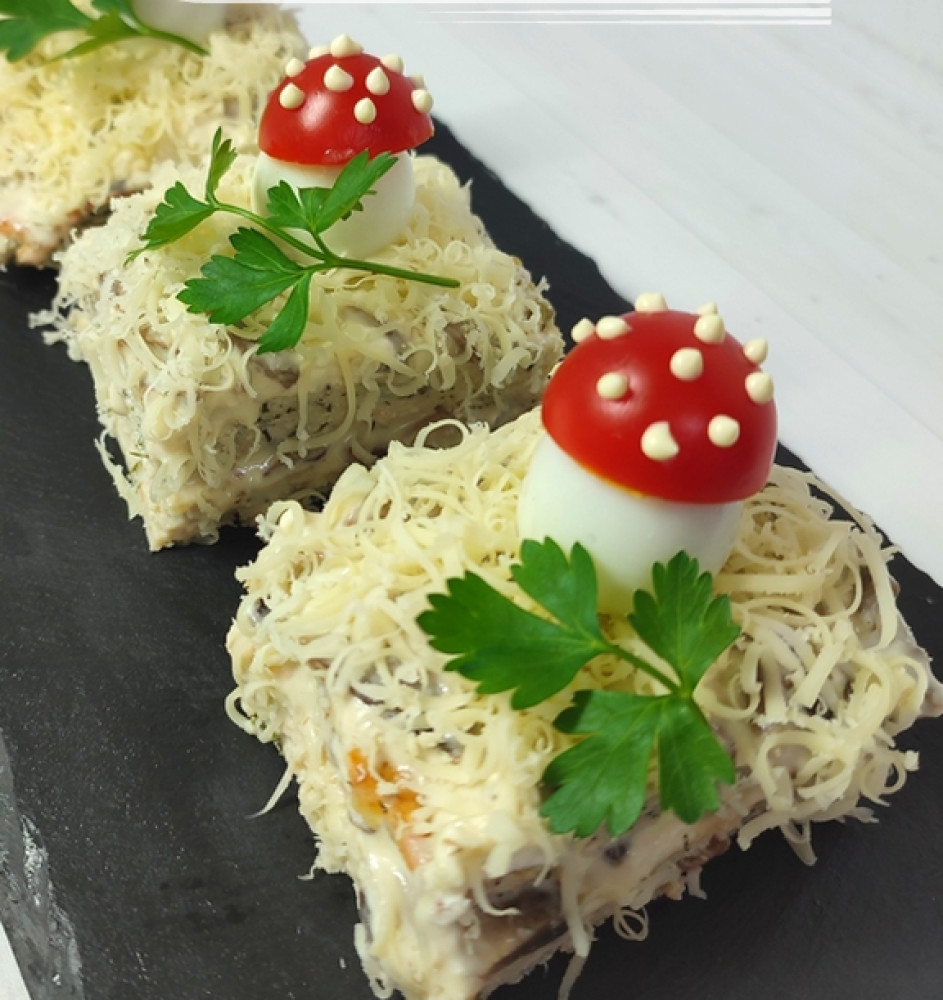 Куриные пирожки с грибным кремом. - фото1 Куриные пирожки с грибным кремом. - фото1