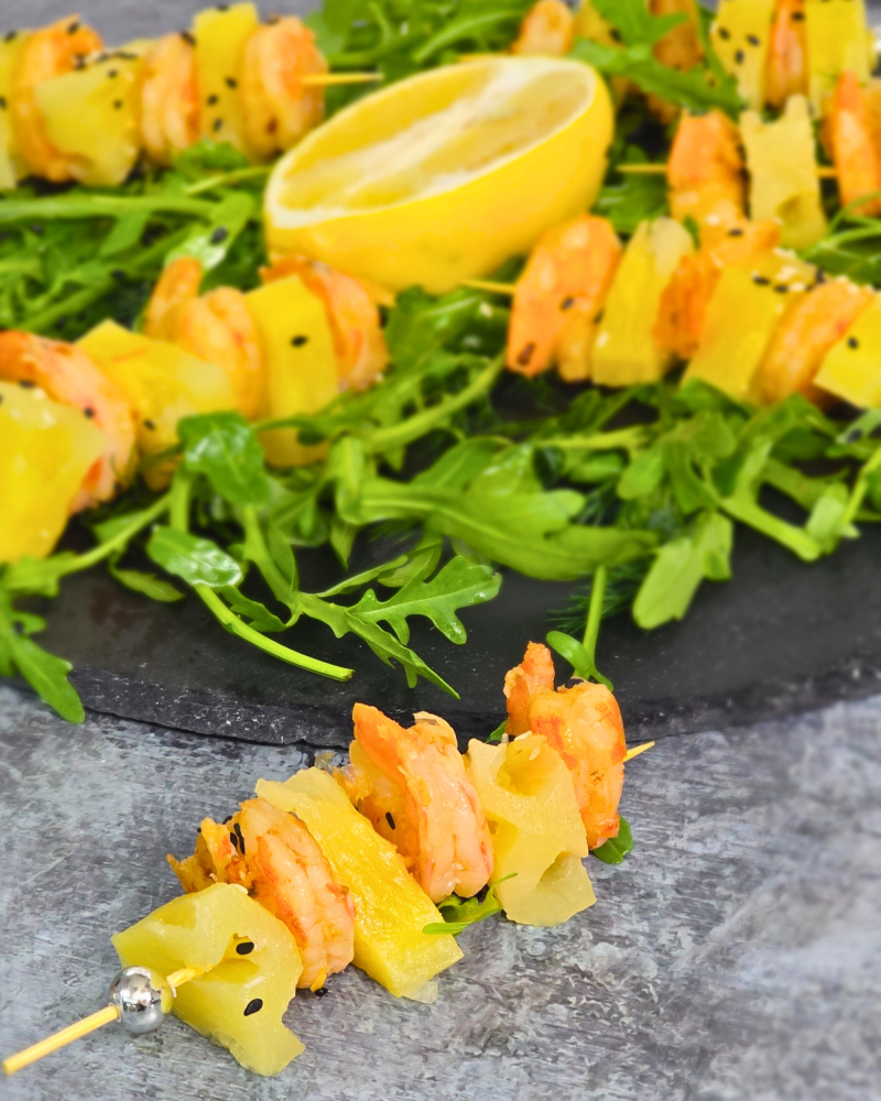 Канапе из креветок и ананасов. - фото2 Канапе из креветок и ананасов. - фото2