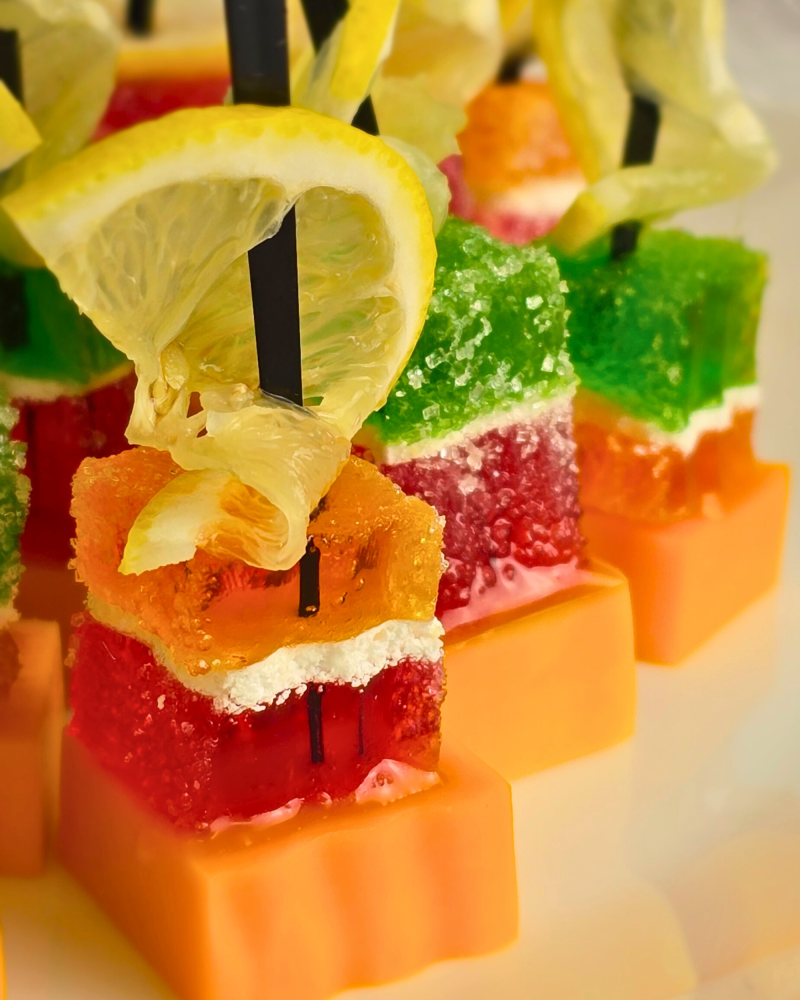 Канапе с лимоном и мармеладом - фото1 Канапе с лимоном и мармеладом - фото1