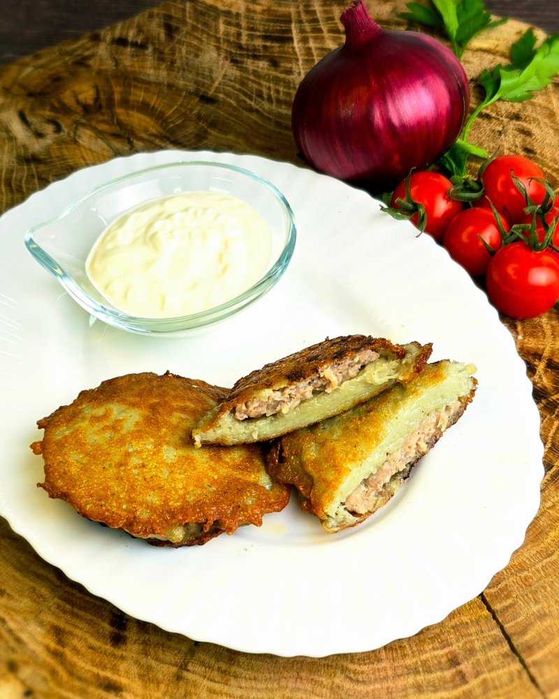 Колдуны (драники с мясом) - фото1