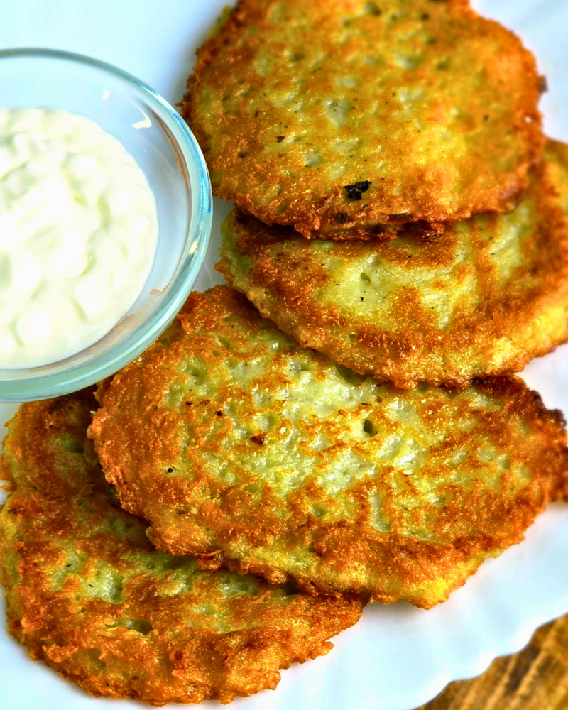 Драники со сметаной - фото1