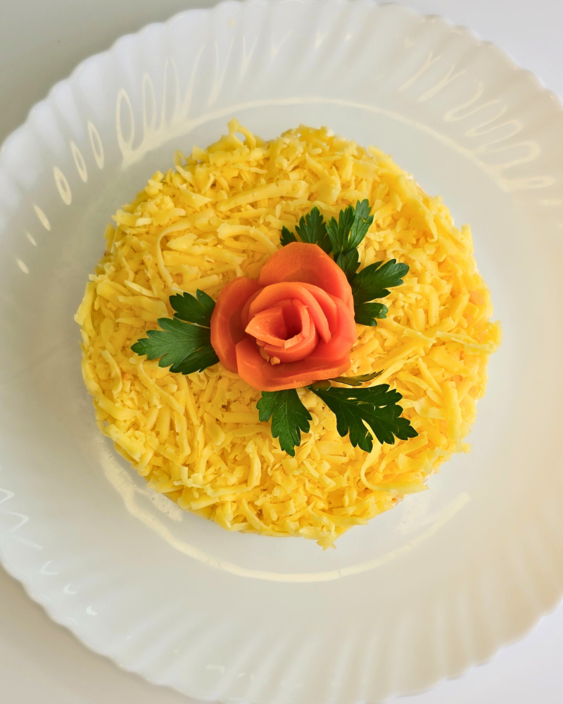 Салат "Мимоза" фото-2