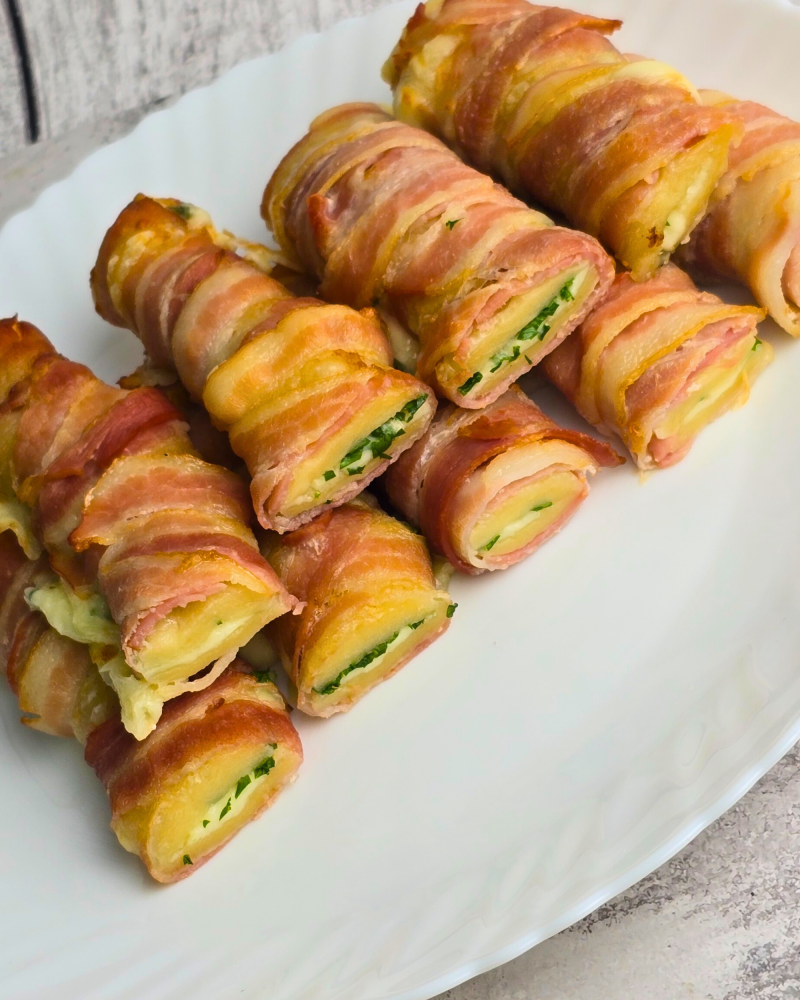 Слойка с беконом фото-2