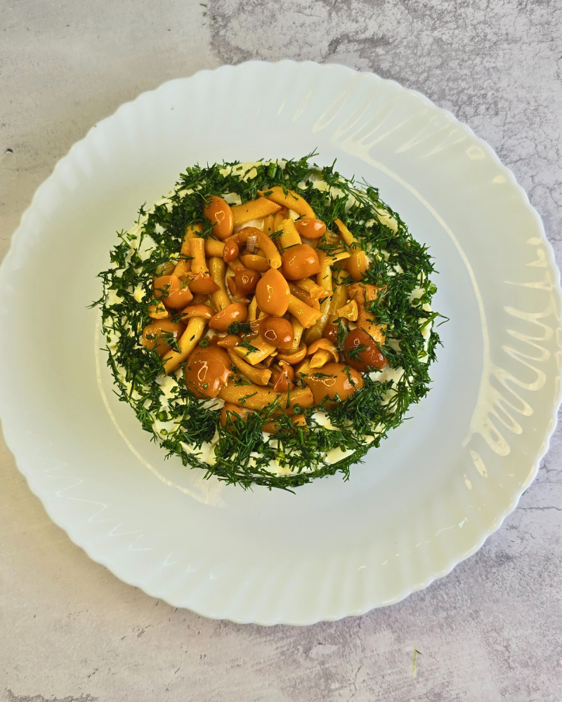 Салат "Грибное лукошко" фото-2