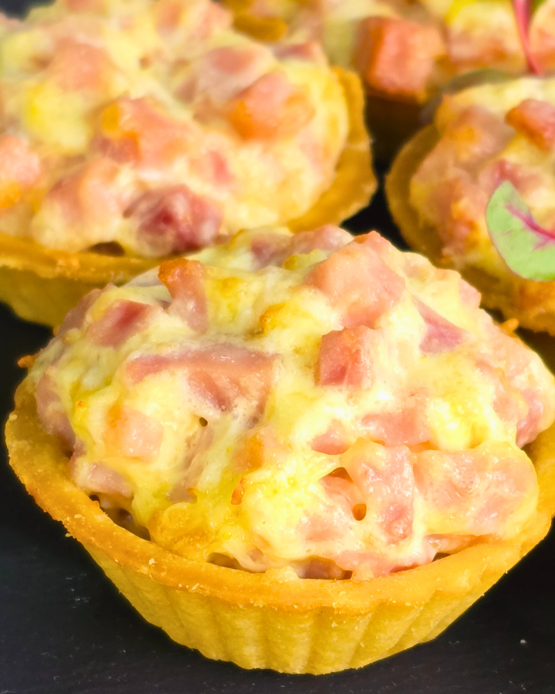 Тарталетки с ветчиной и сыром фото-2