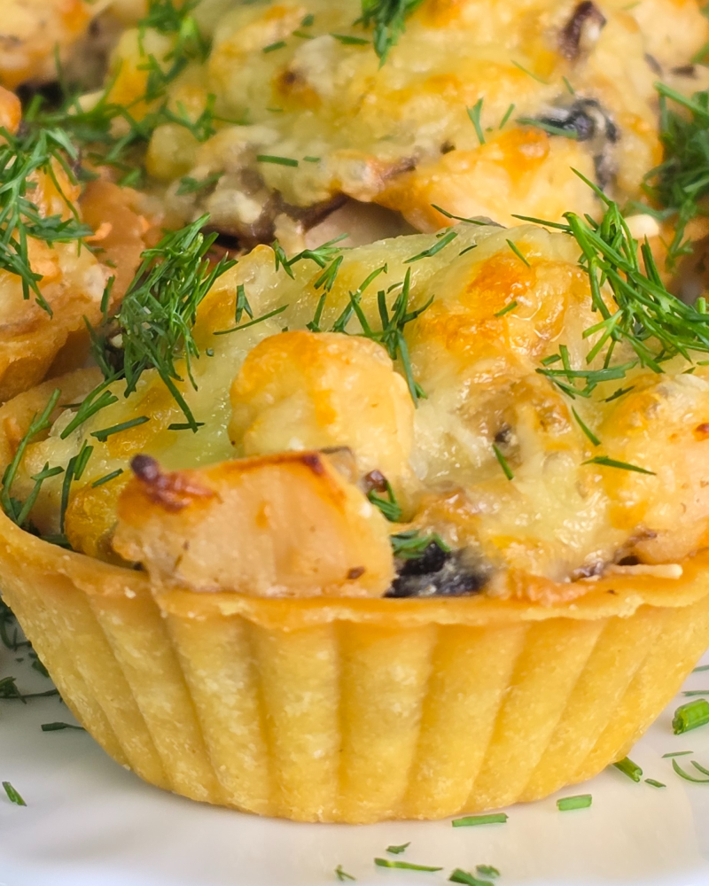 Тарталетки с жульеном фото-2